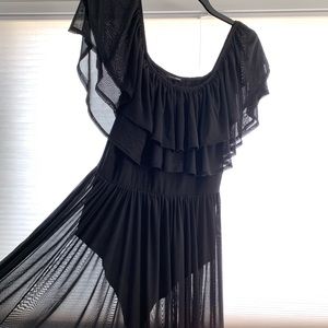 Sheer Bodysuit Fashion Nova Dress